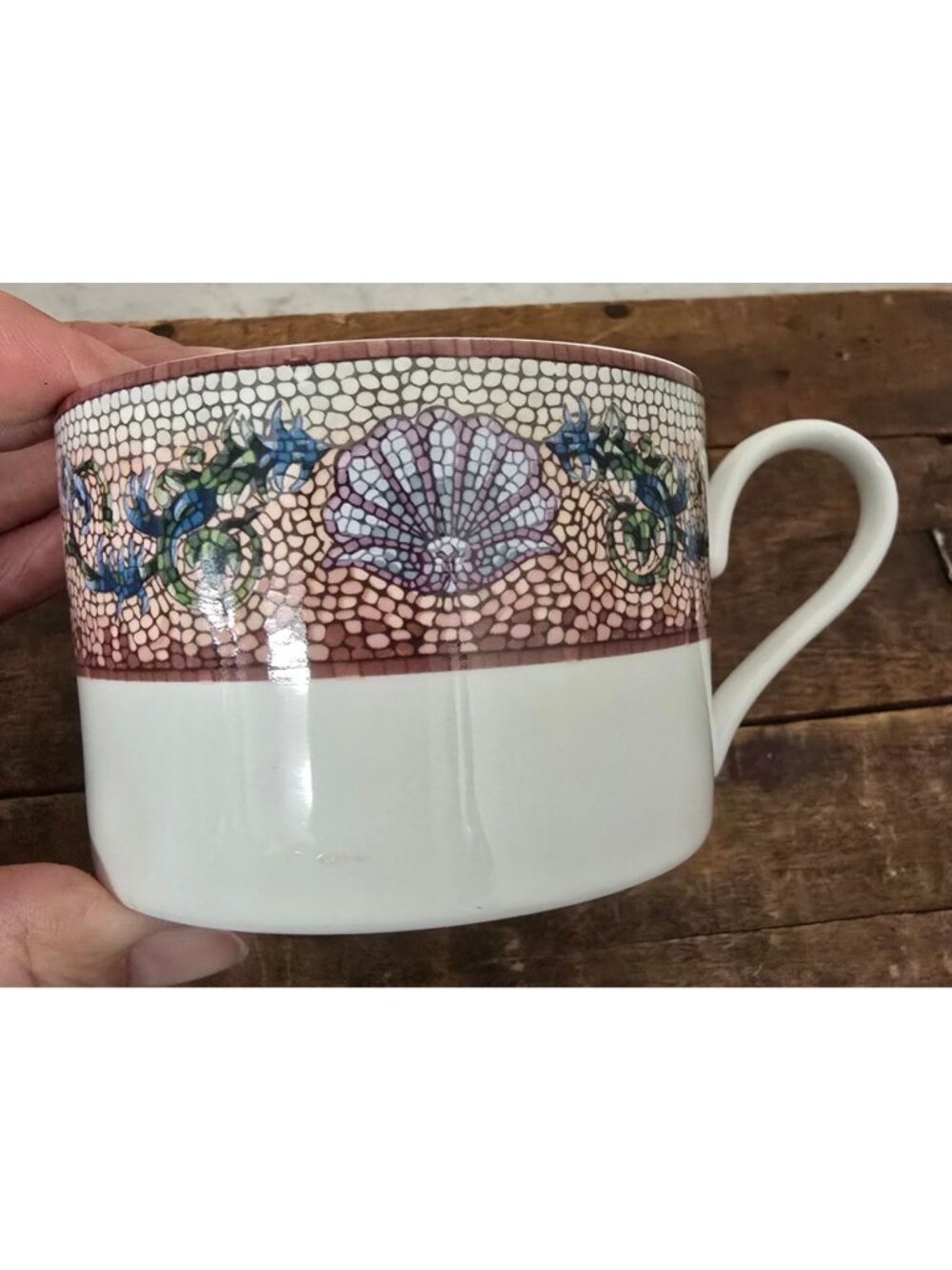 Sasaki Coquille Mug By Stephen Dweck Shell & Floral Design Japan